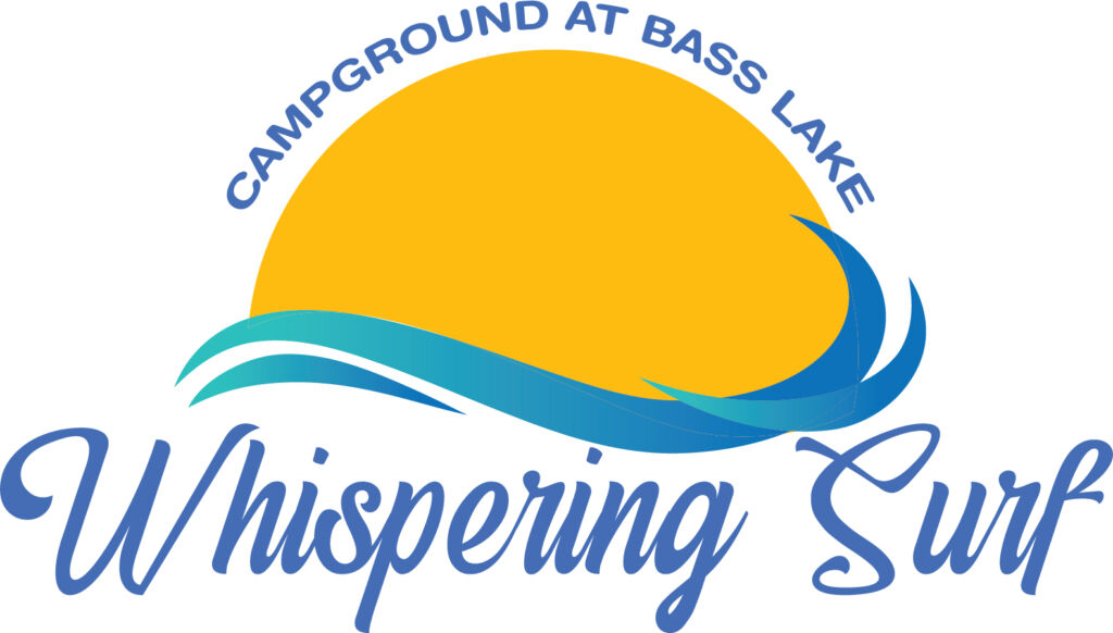 Whispering Surf Campground at Bass Lake Pentwater, MI