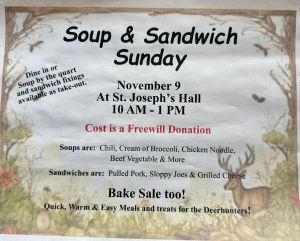 Soup & Sandwich Sunday